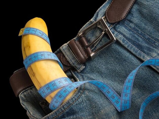 Banane et centimètre