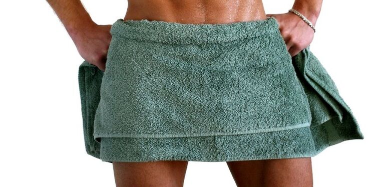 réchauffer le pénis avant le massage pour l'agrandir